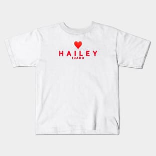 Hailey Idaho Kids T-Shirt